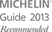 Michelin Guide 2012 Recommended